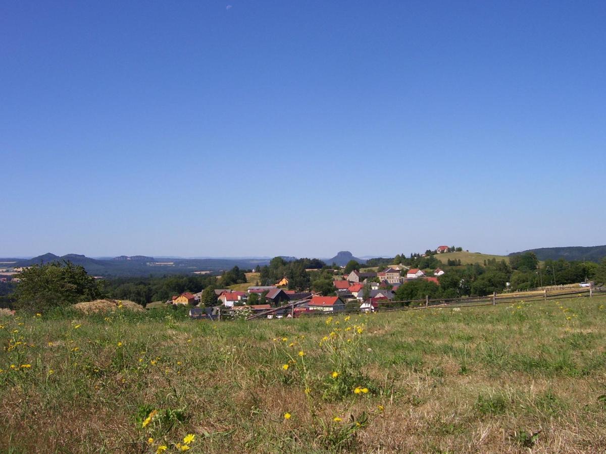 Guenstiges Doppelzimmer Saechsische Schweiz Mittelndorf Exterior foto